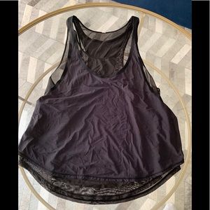 Lululemon Double Layer Mesh Tank